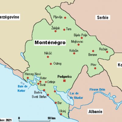 Carte montenegro